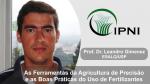 Palestra sobre Ferramentas de Agricultura de Precisão para Uso Eficiente de Fertilizantes